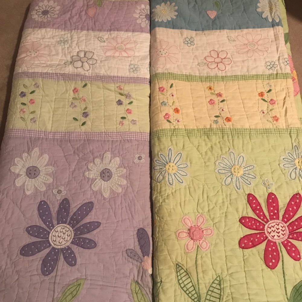 COPY - 2 Twin Pottery Barn Quilts and Shams